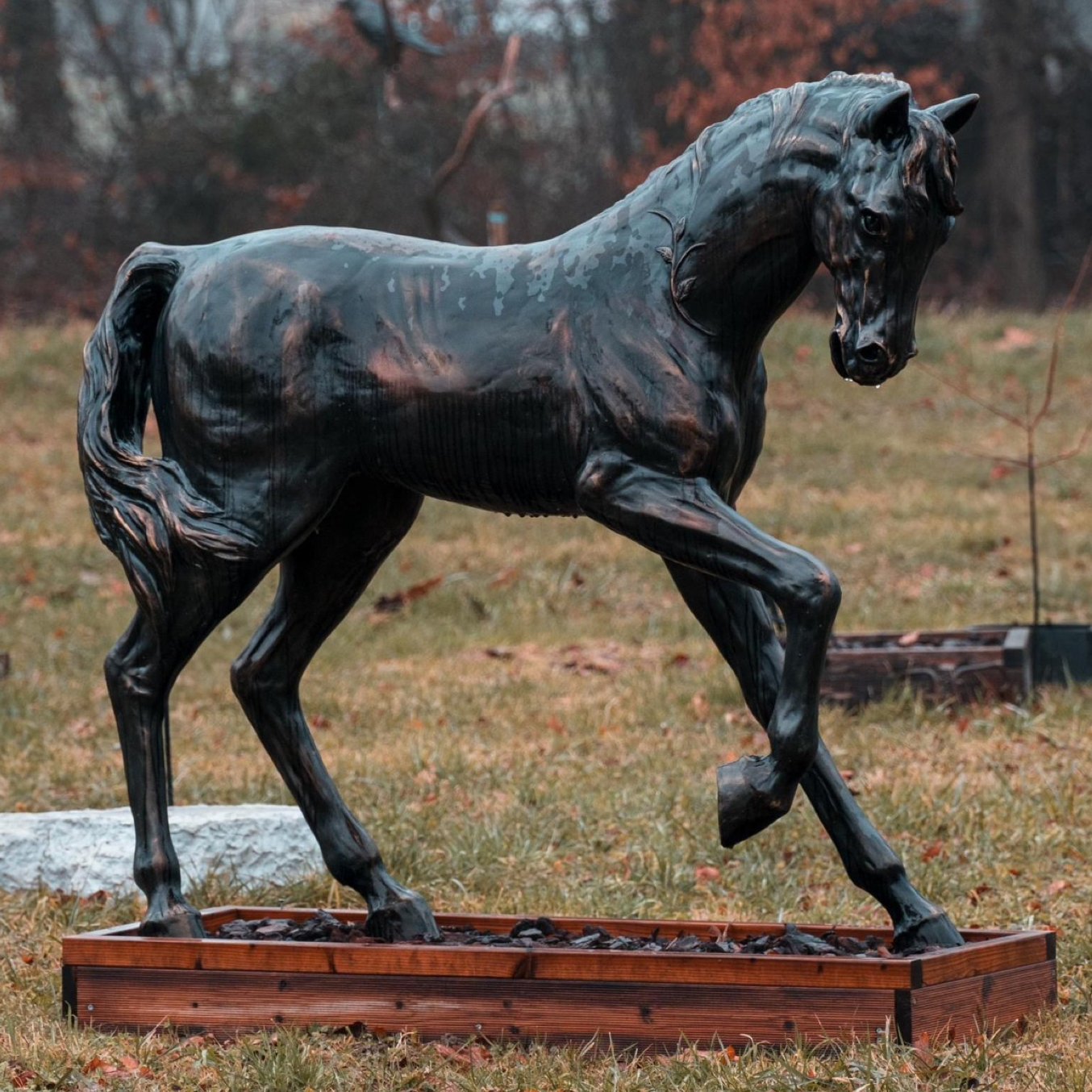 Sculpture cheval par Sara.H