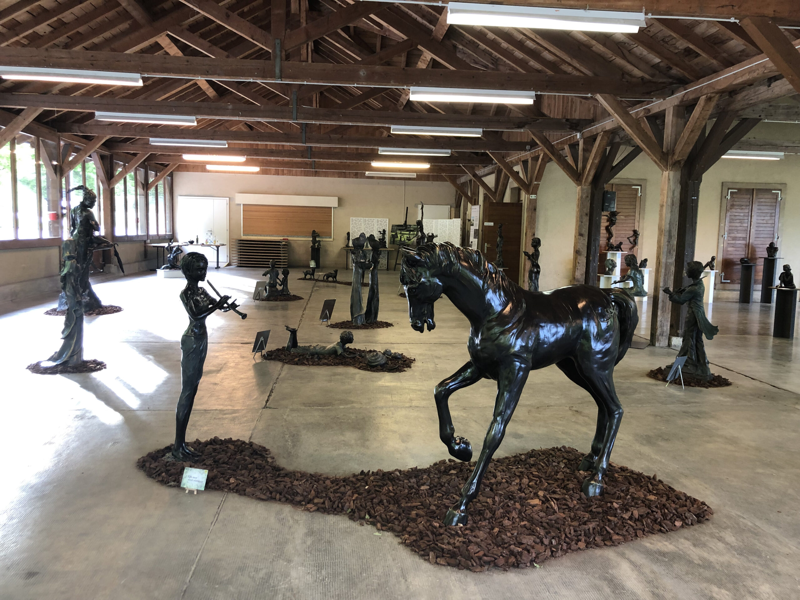 Sculpture cheval Alagos