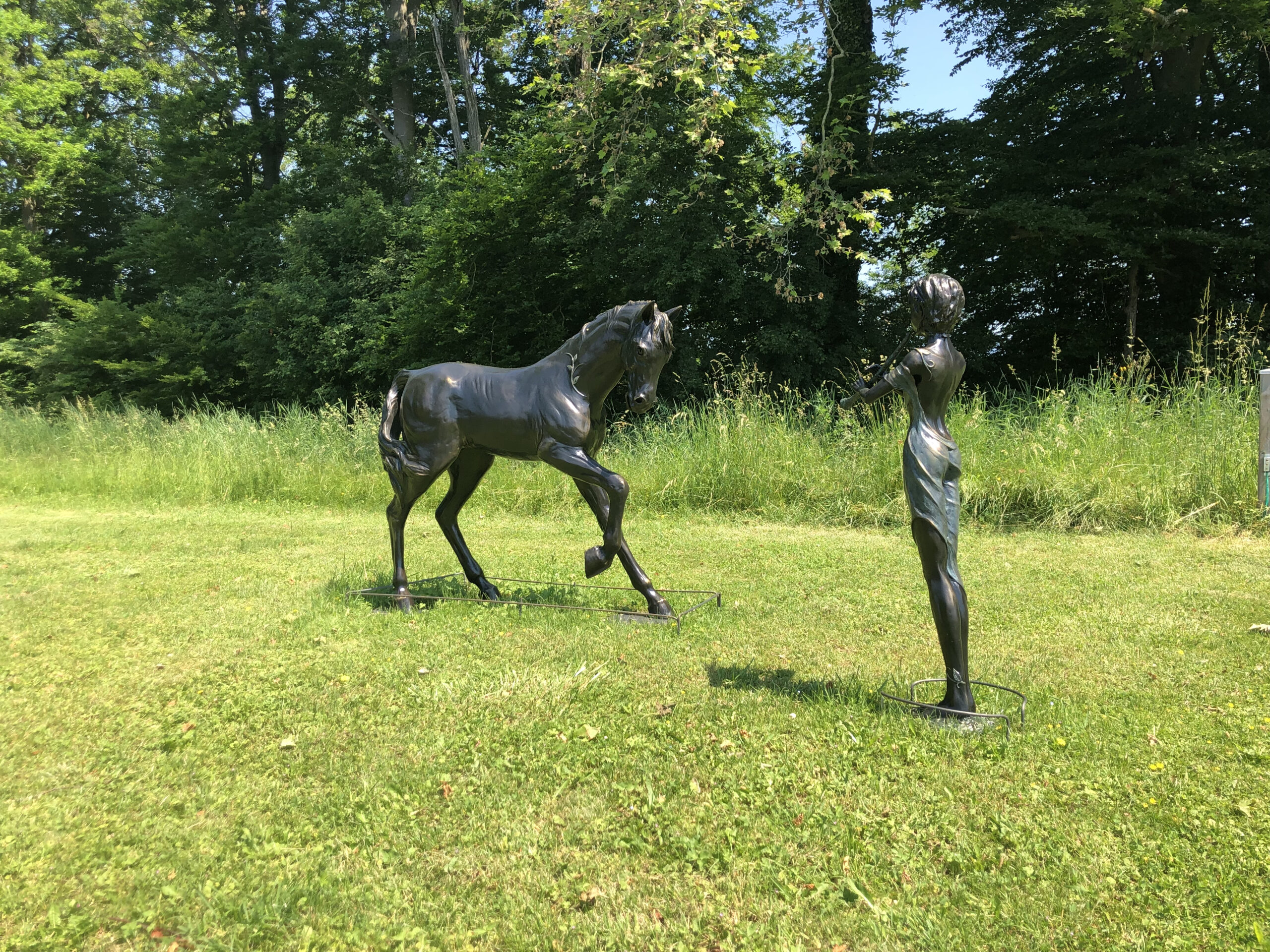 Sculpture cheval Alagos