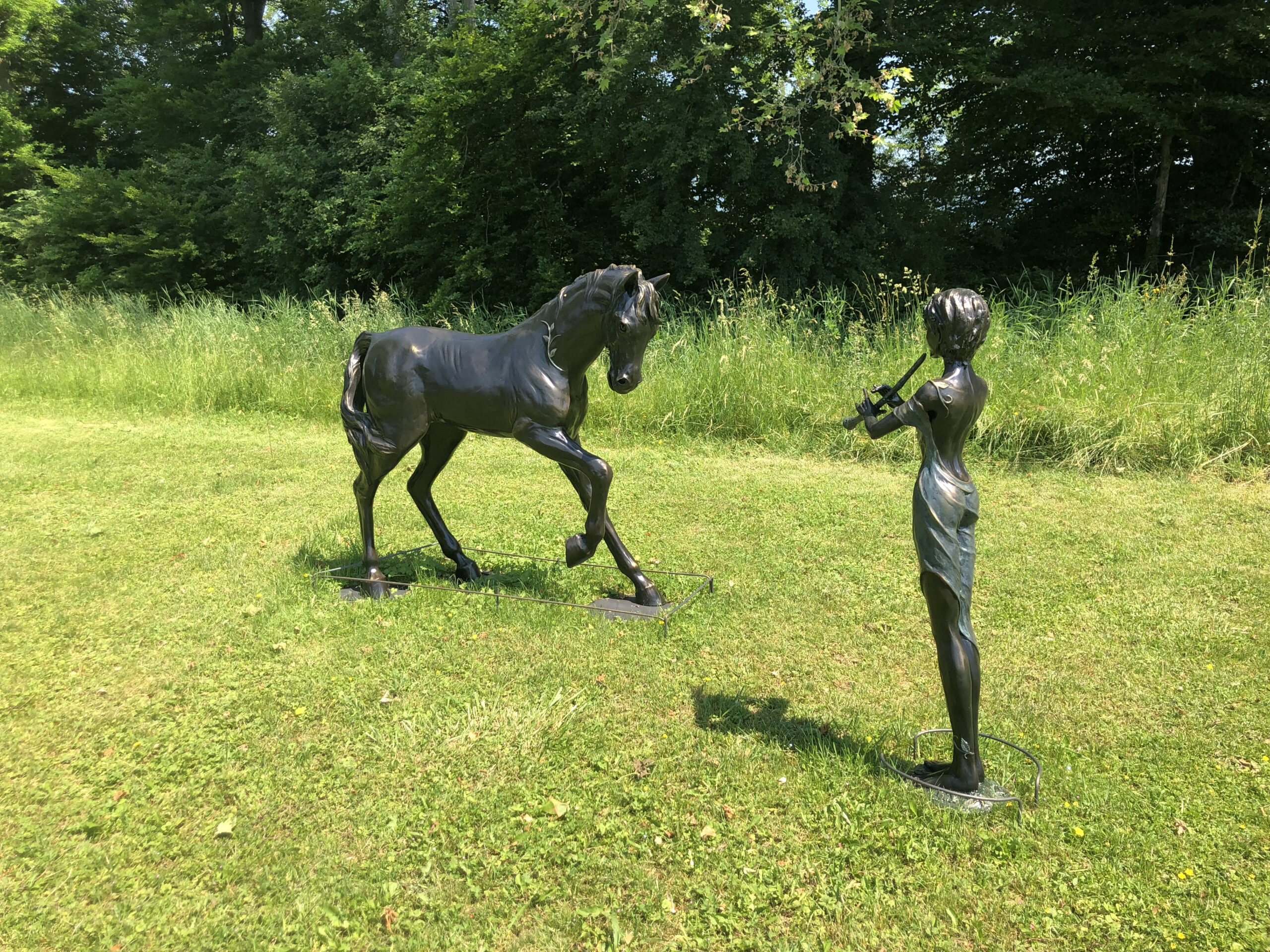 Sculpture cheval Alagos