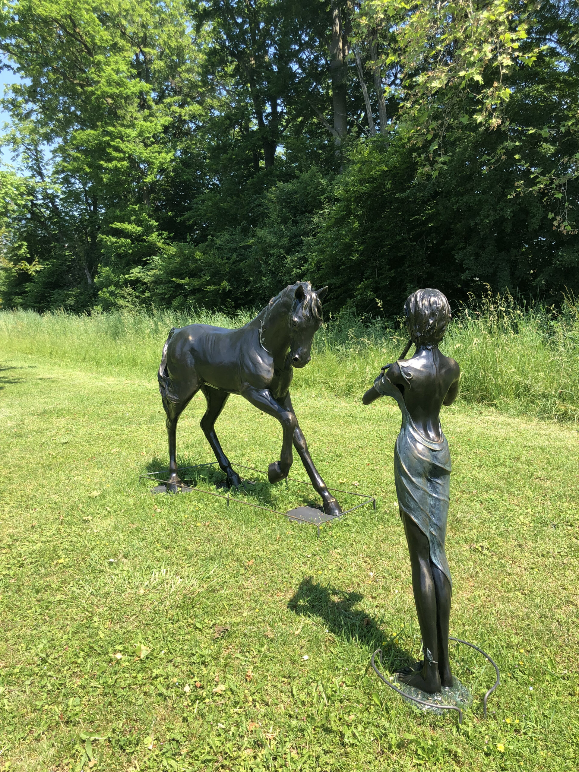 Sculpture cheval Alagos