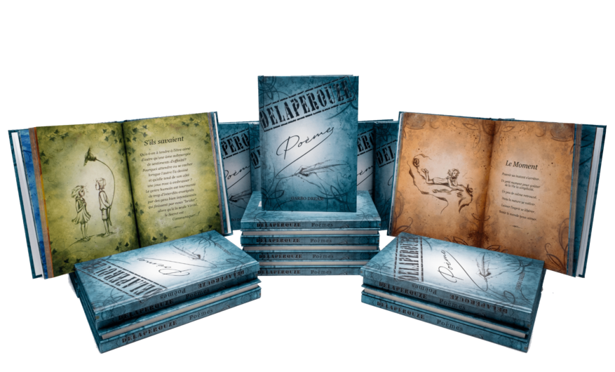 Livres de poèmes Sara.H et DeLaPerouze