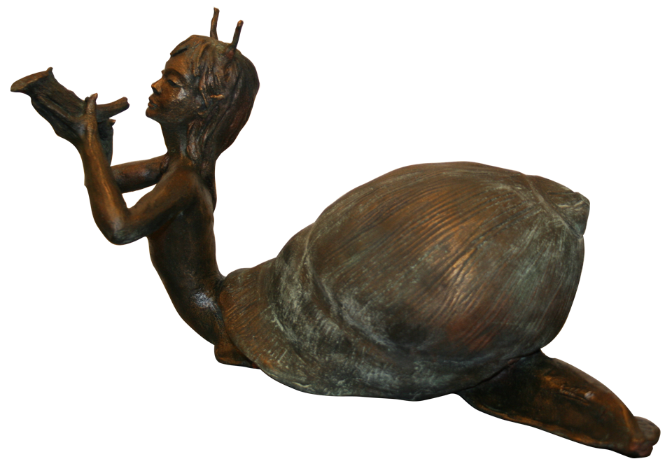 Charme - sculpture terre cuite