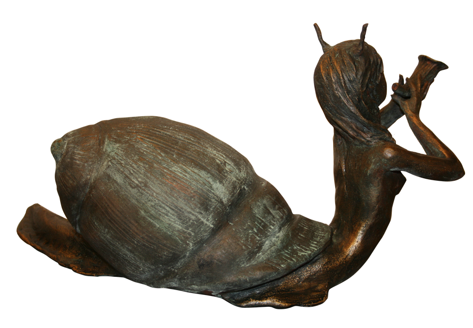 Charme - sculpture terre cuite